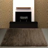 ПУШИСТЫЙ КОВЕР ЛОББИ (LOBBY) ТЕМНО-БЕЖЕВЫЙ