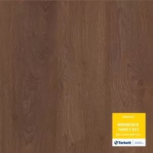 Ламинат Таркетт Woodstok Дуб Каштановый Люкс — основное фото